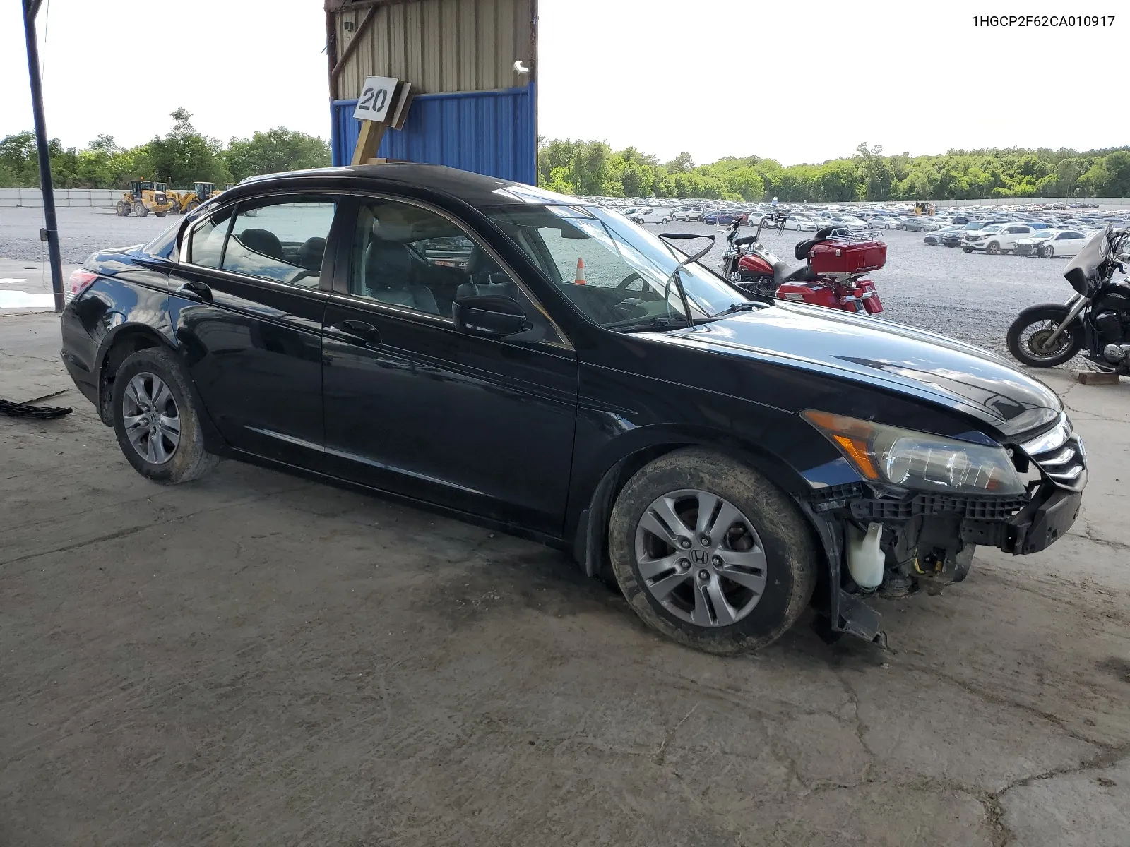 1HGCP2F62CA010917 2012 Honda Accord Se