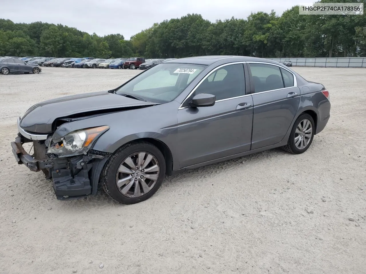 1HGCP2F74CA178356 2012 Honda Accord Ex