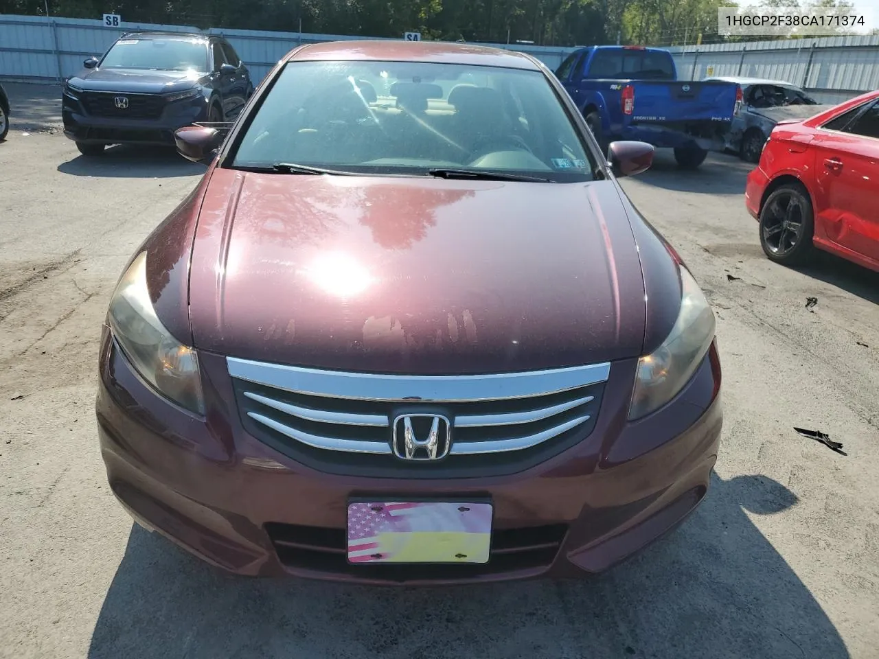 1HGCP2F38CA171374 2012 Honda Accord Lx