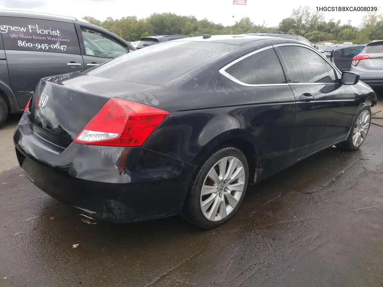 1HGCS1B8XCA008039 2012 Honda Accord Exl