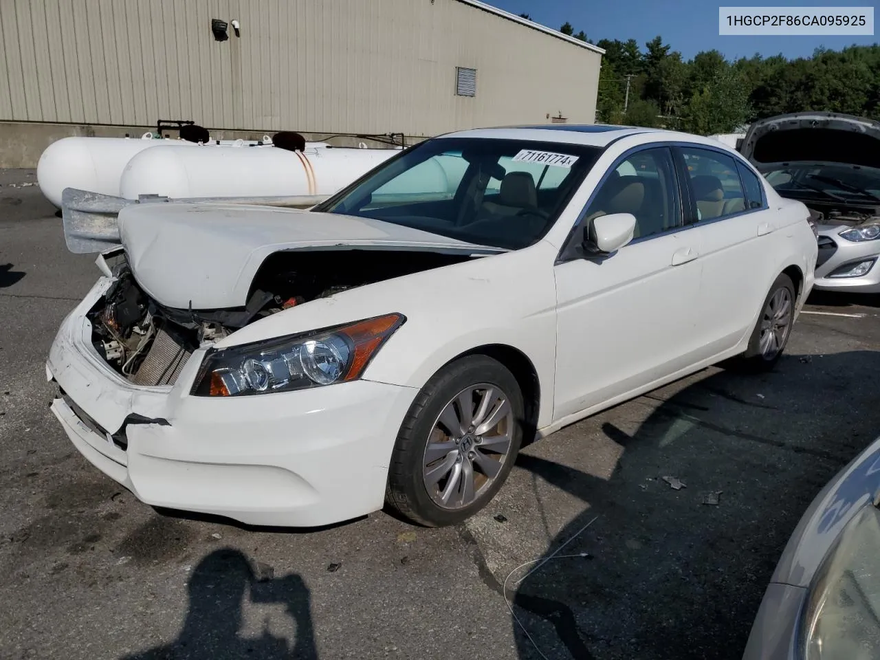 1HGCP2F86CA095925 2012 Honda Accord Exl