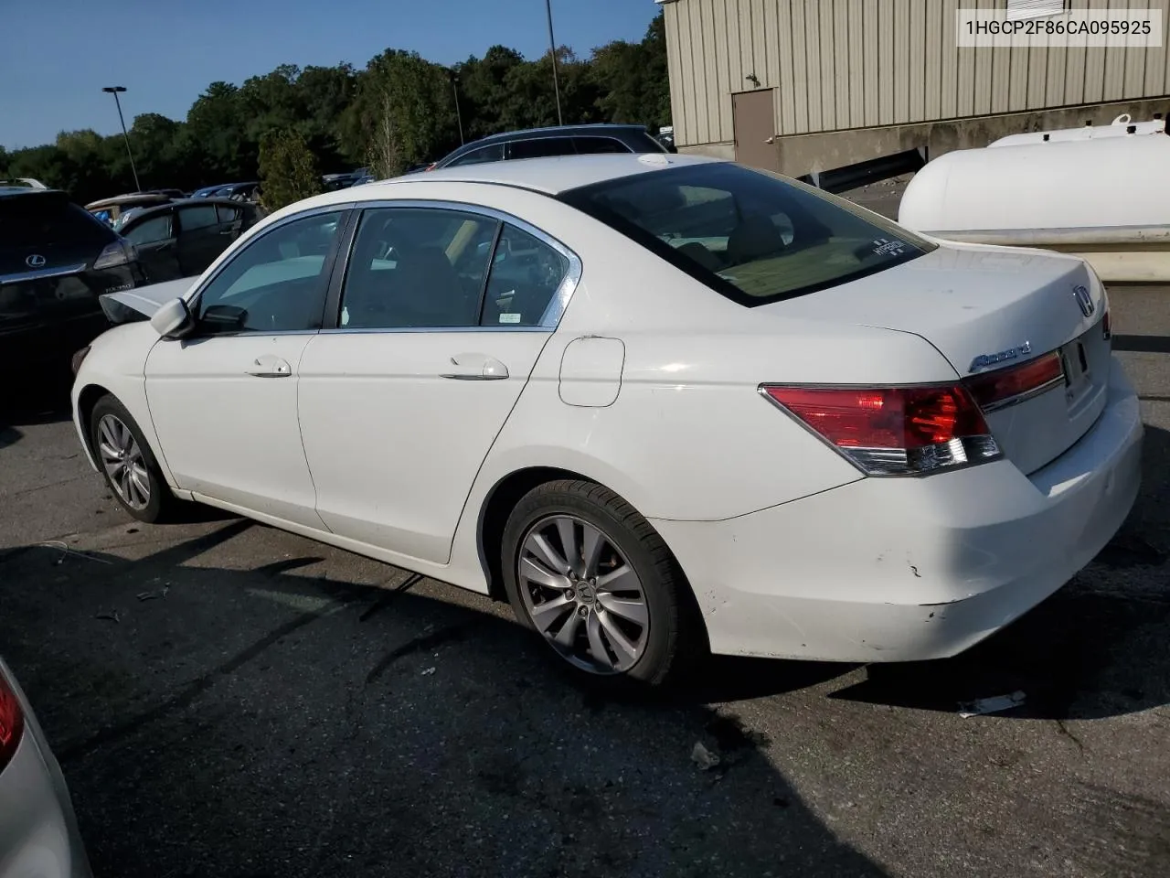 2012 Honda Accord Exl VIN: 1HGCP2F86CA095925 Lot: 71161774