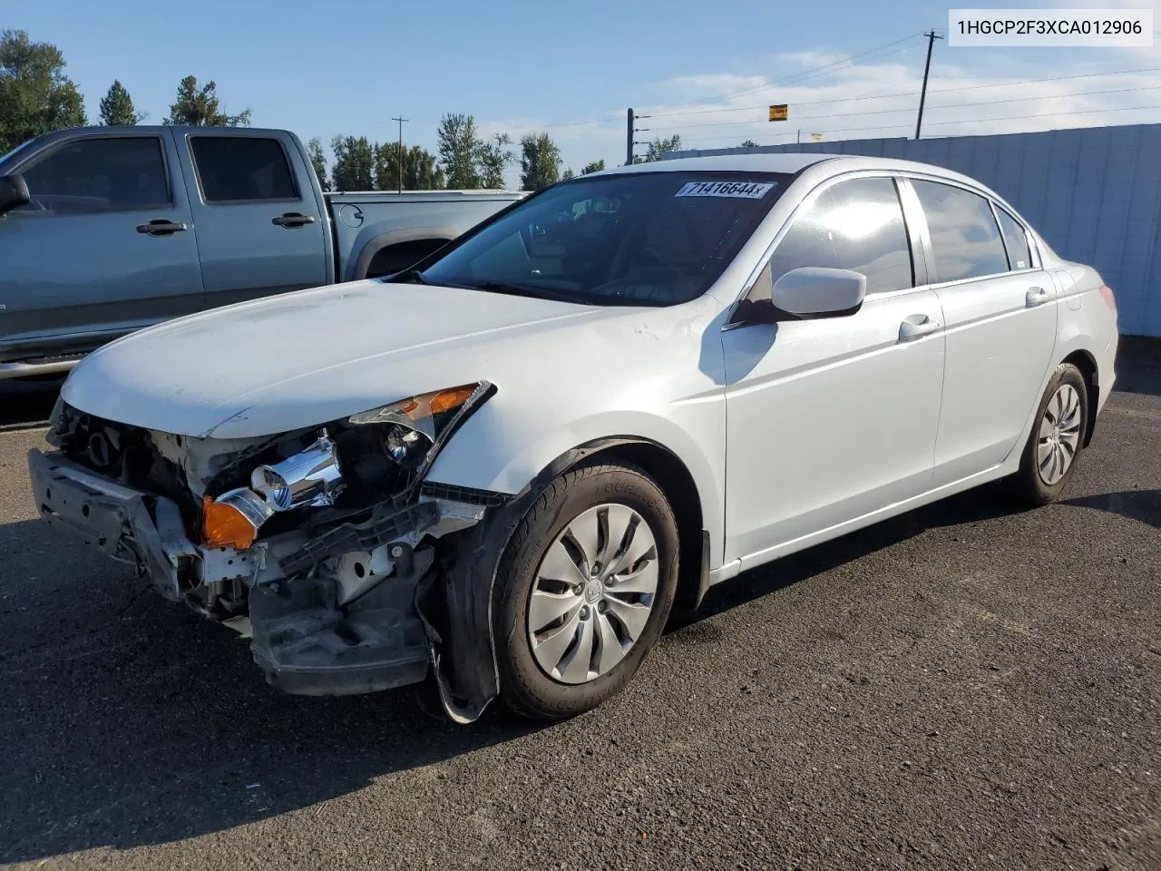 2012 Honda Accord Lx VIN: 1HGCP2F3XCA012906 Lot: 71416644