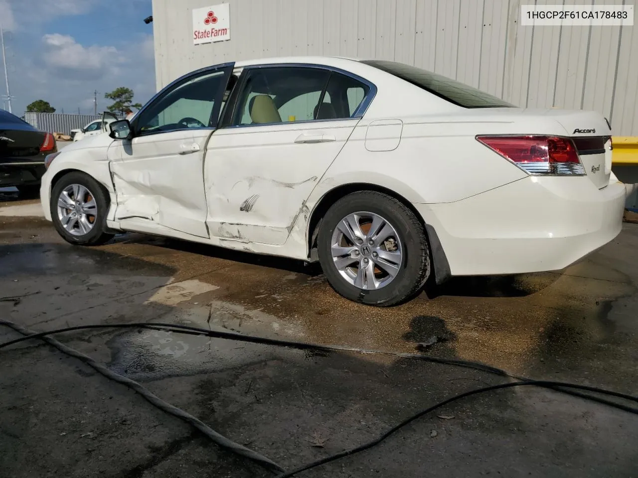 1HGCP2F61CA178483 2012 Honda Accord Se