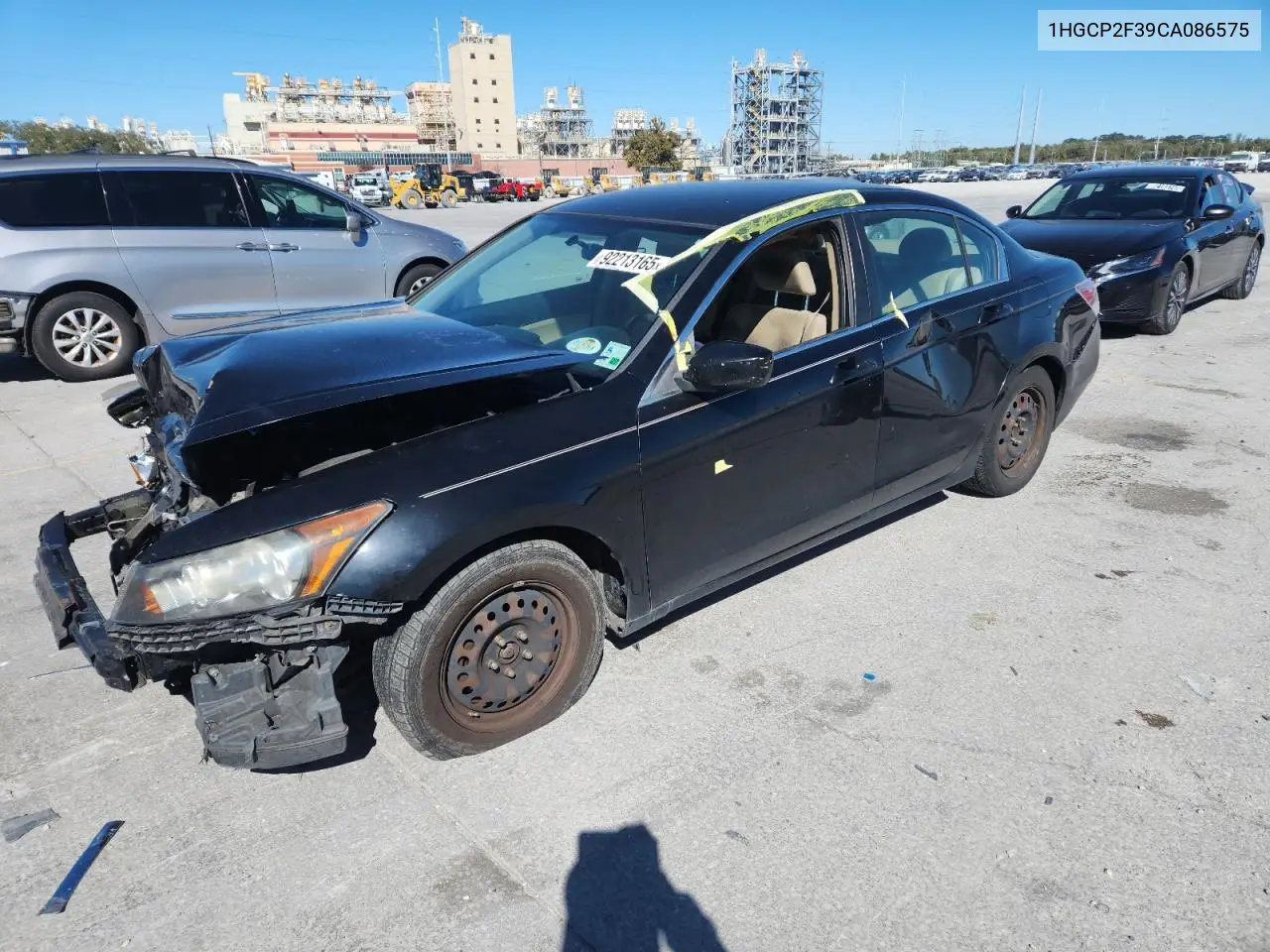 1HGCP2F39CA086575 2012 Honda Accord Lx