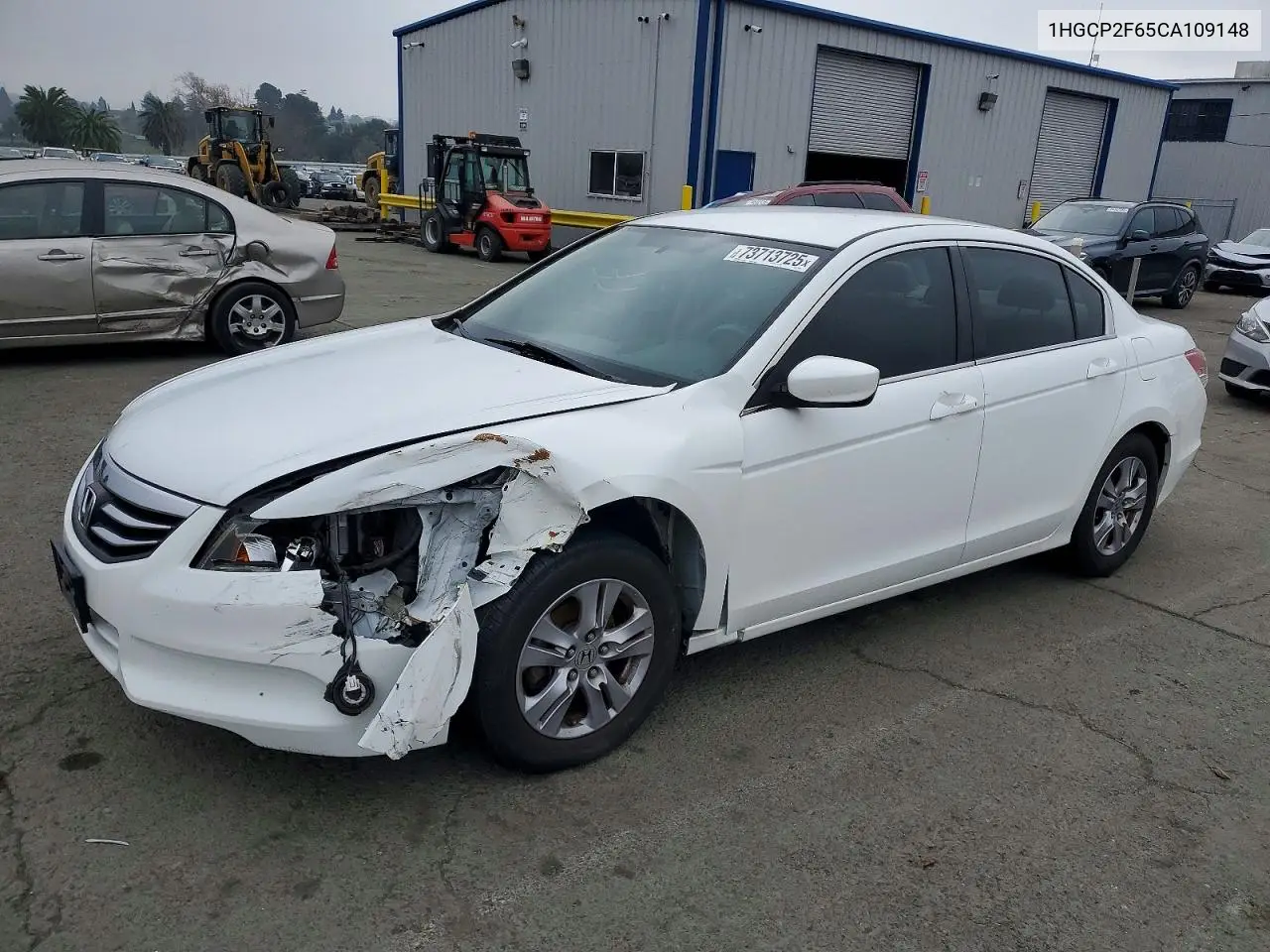 1HGCP2F65CA109148 2012 Honda Accord Se