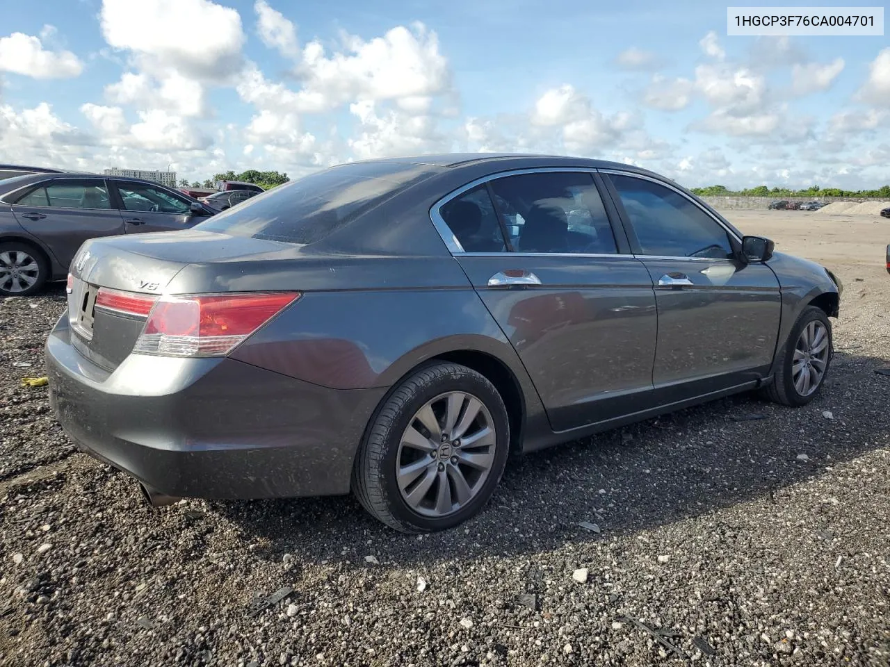 1HGCP3F76CA004701 2012 Honda Accord Ex