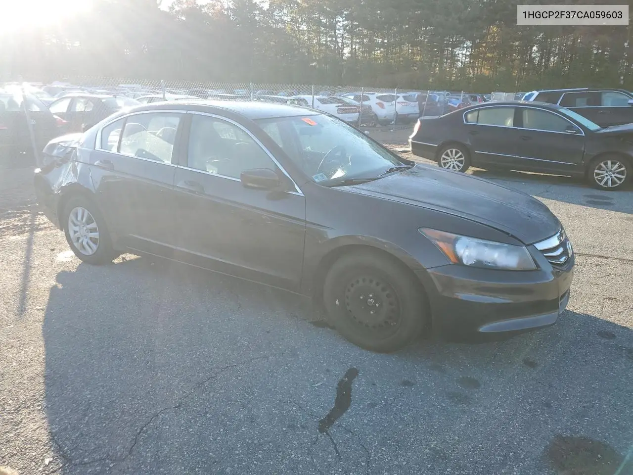 1HGCP2F37CA059603 2012 Honda Accord Lx