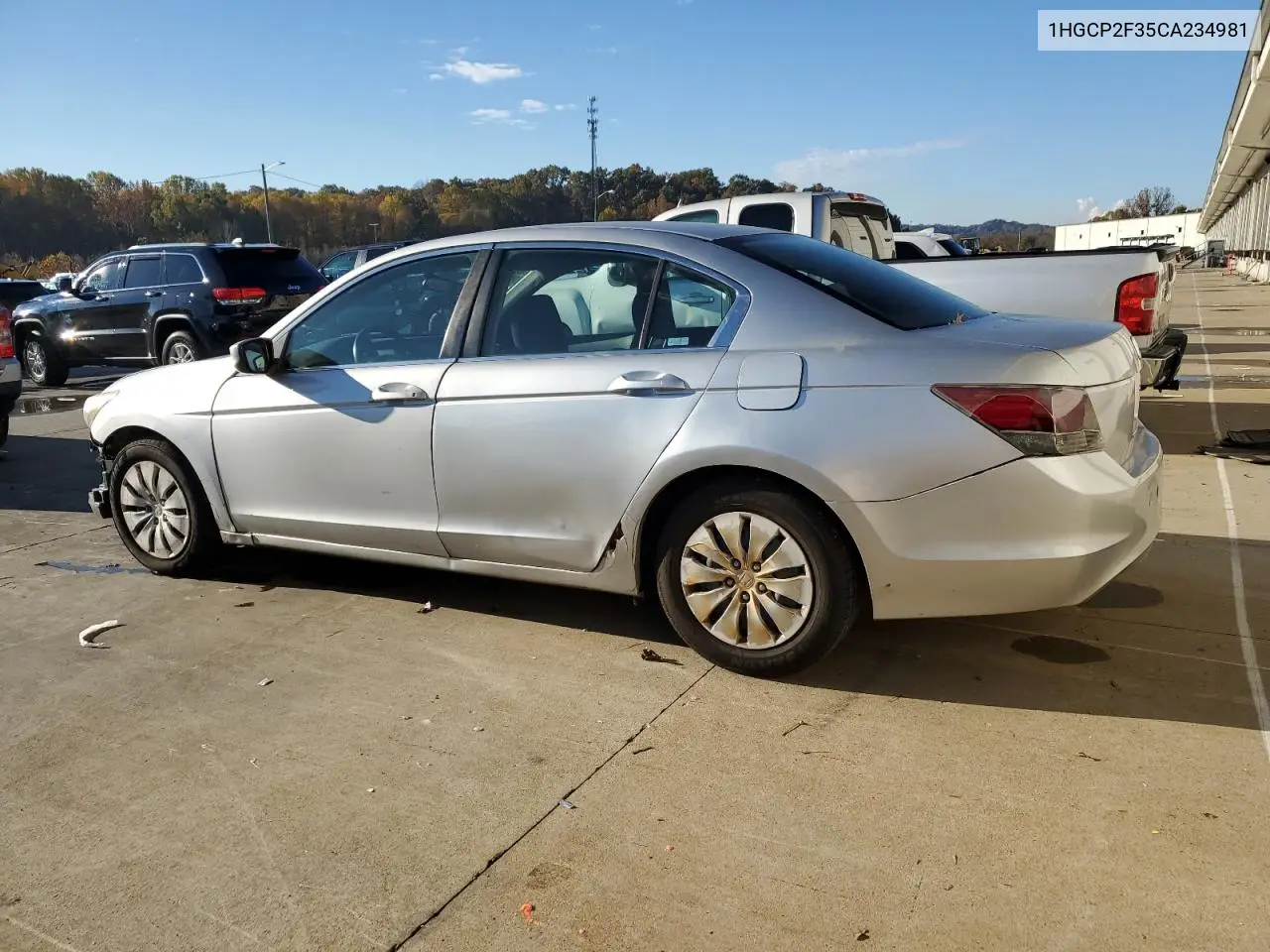 1HGCP2F35CA234981 2012 Honda Accord Lx