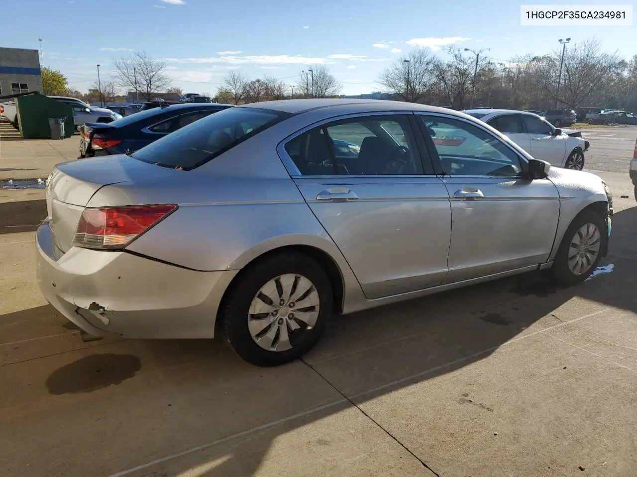 1HGCP2F35CA234981 2012 Honda Accord Lx