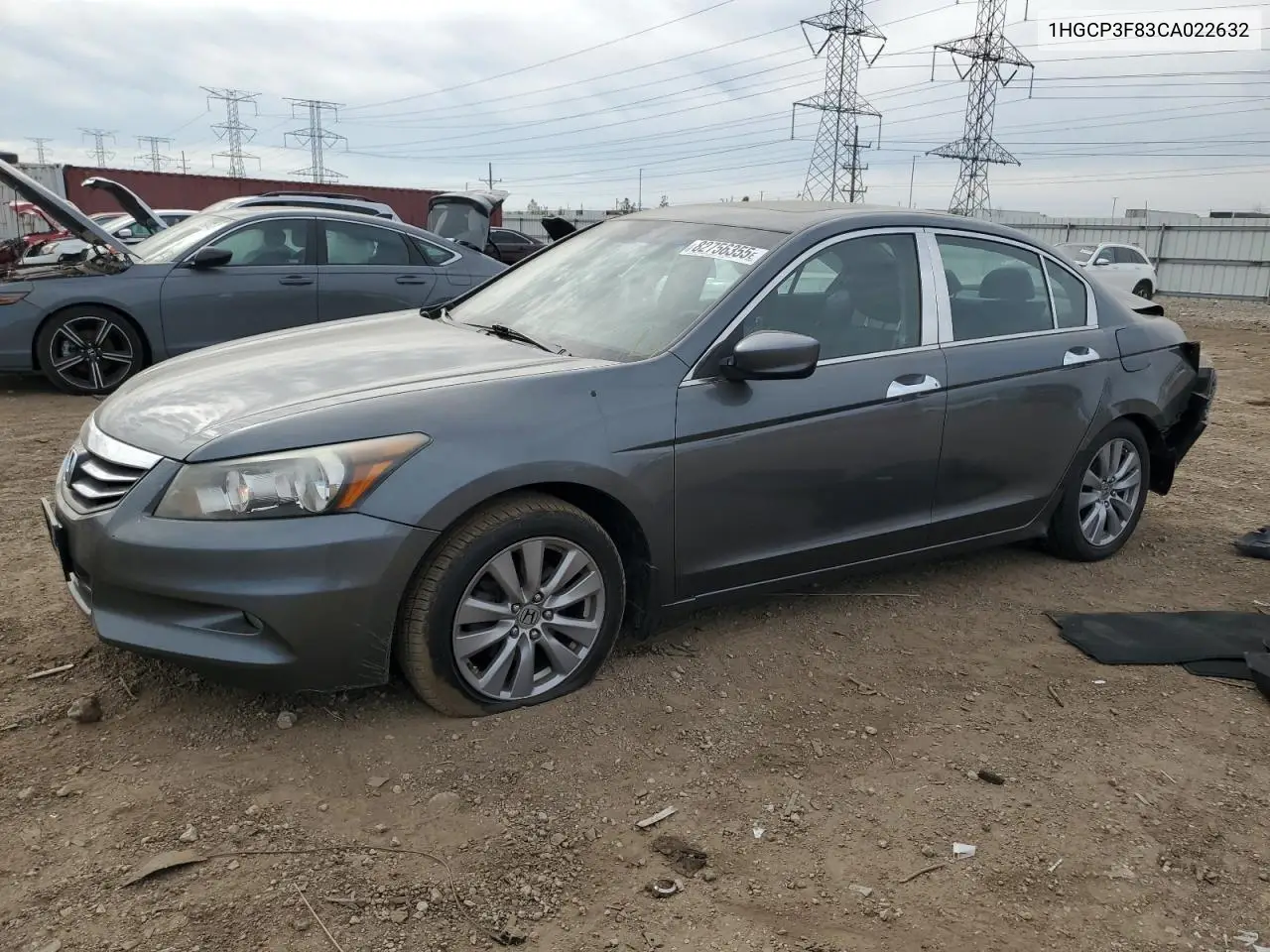 1HGCP3F83CA022632 2012 Honda Accord Exl