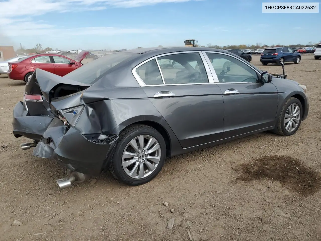 1HGCP3F83CA022632 2012 Honda Accord Exl