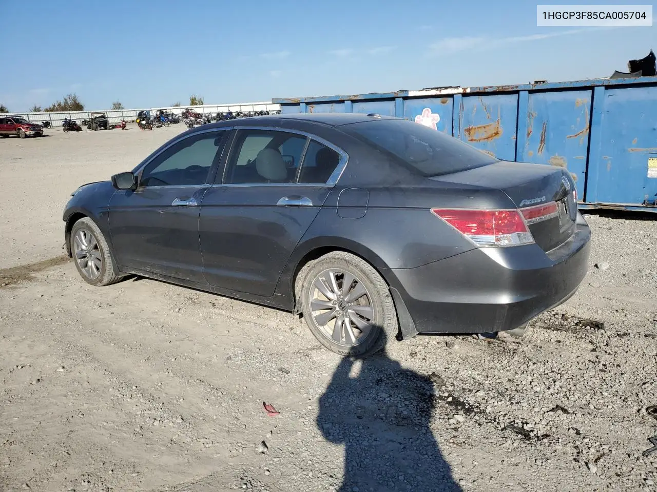 1HGCP3F85CA005704 2012 Honda Accord Exl