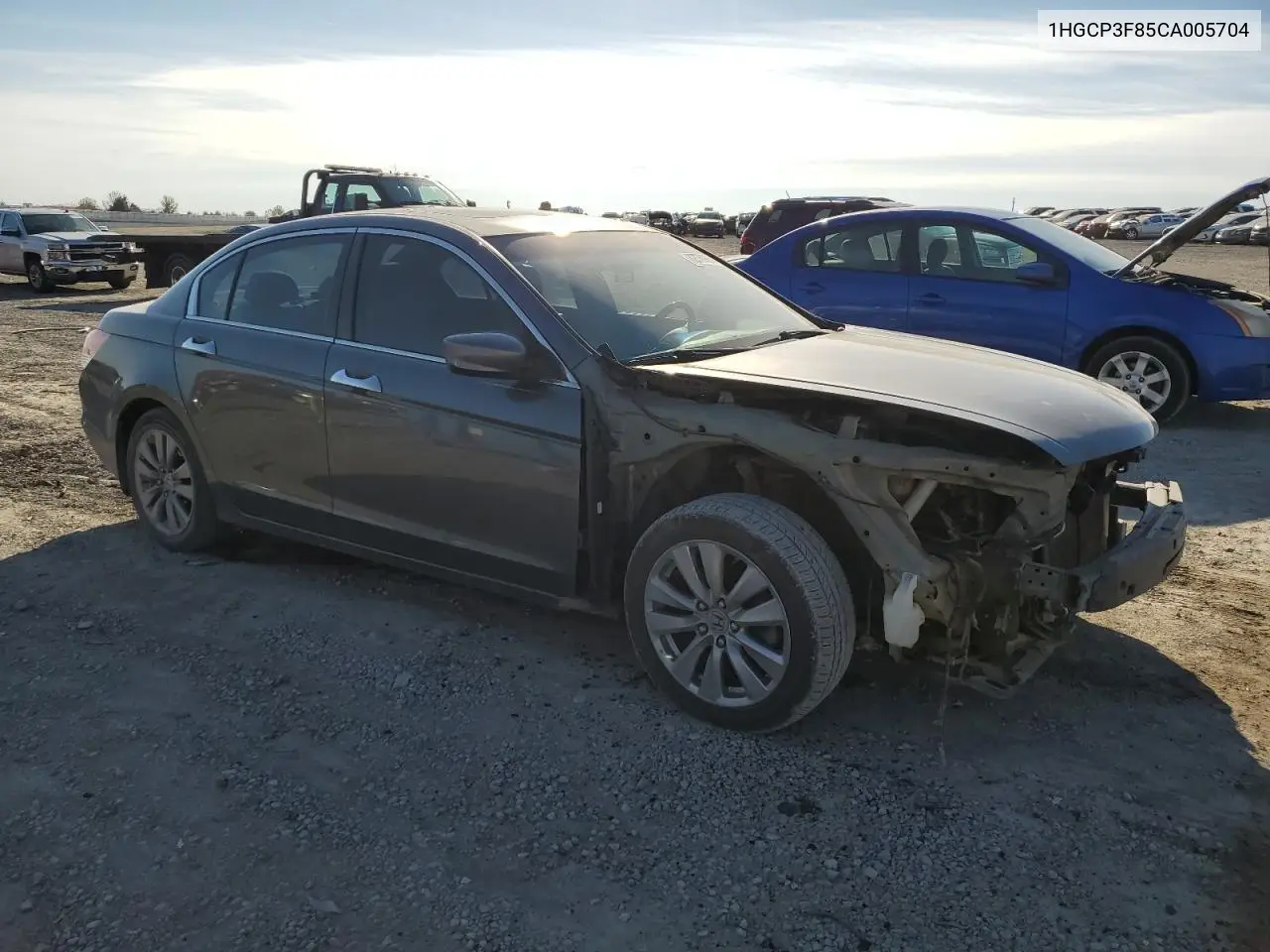 1HGCP3F85CA005704 2012 Honda Accord Exl