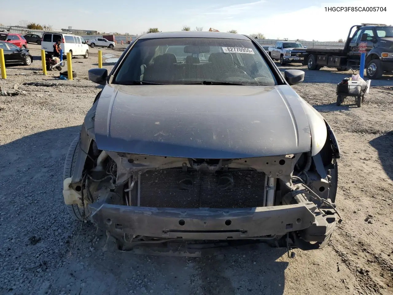 1HGCP3F85CA005704 2012 Honda Accord Exl