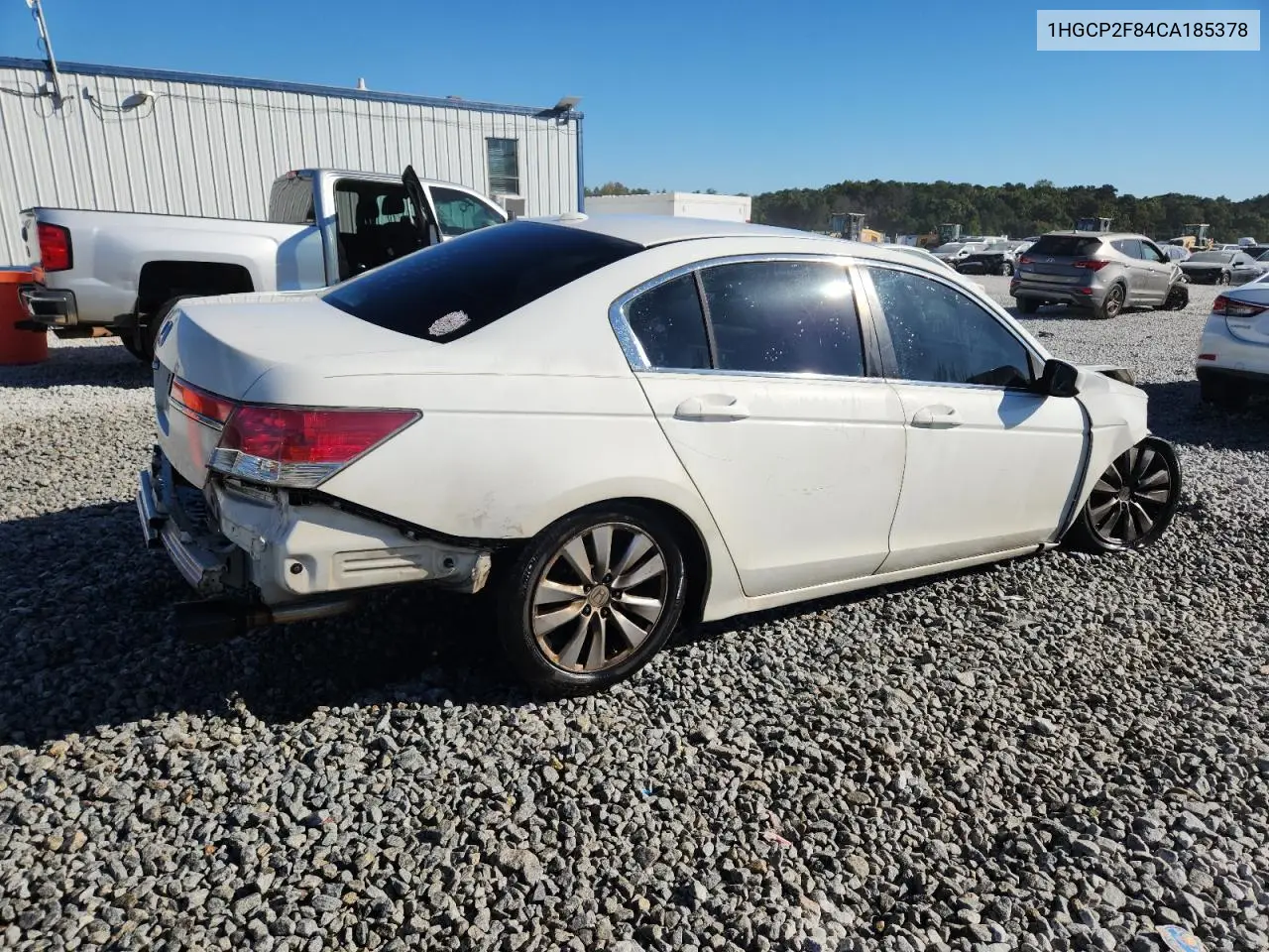 1HGCP2F84CA185378 2012 Honda Accord Exl