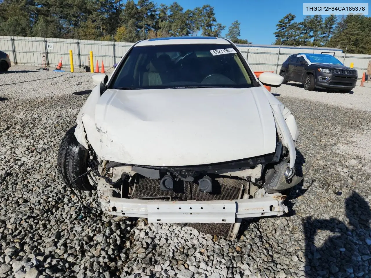 1HGCP2F84CA185378 2012 Honda Accord Exl