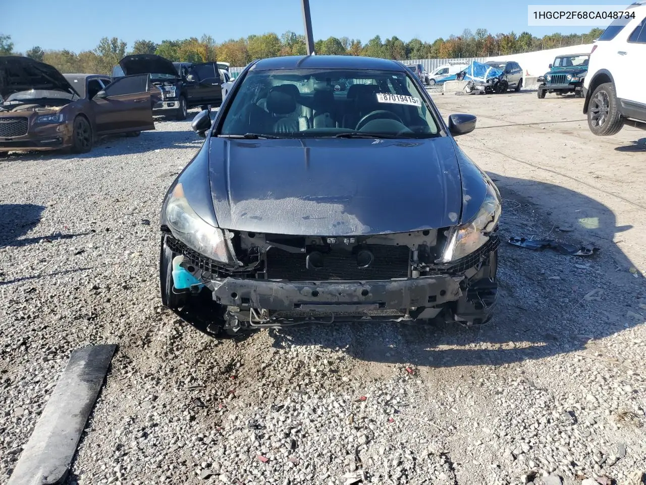 1HGCP2F68CA048734 2012 Honda Accord Se