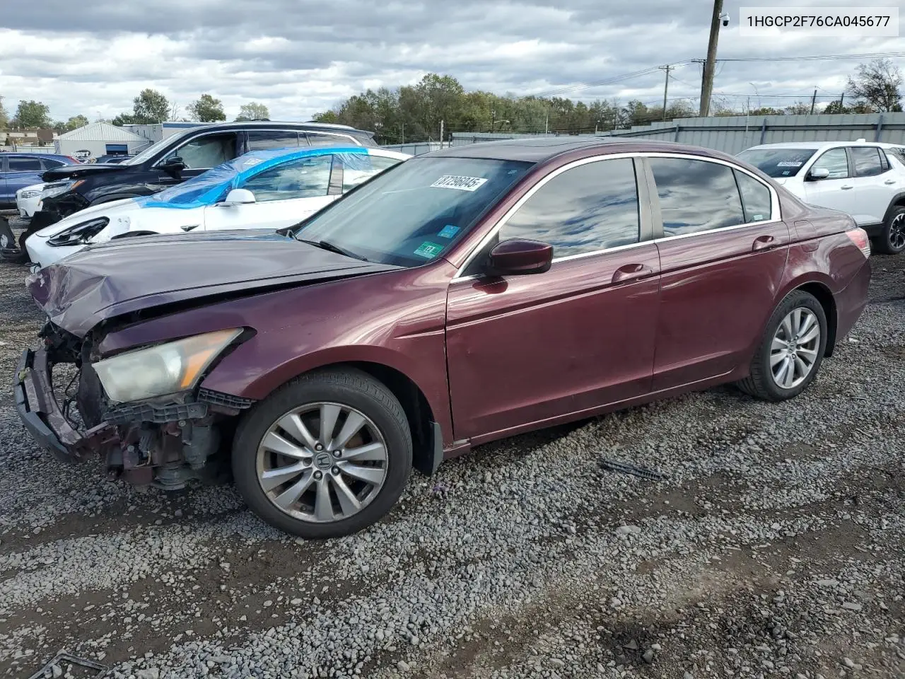 1HGCP2F76CA045677 2012 Honda Accord Ex