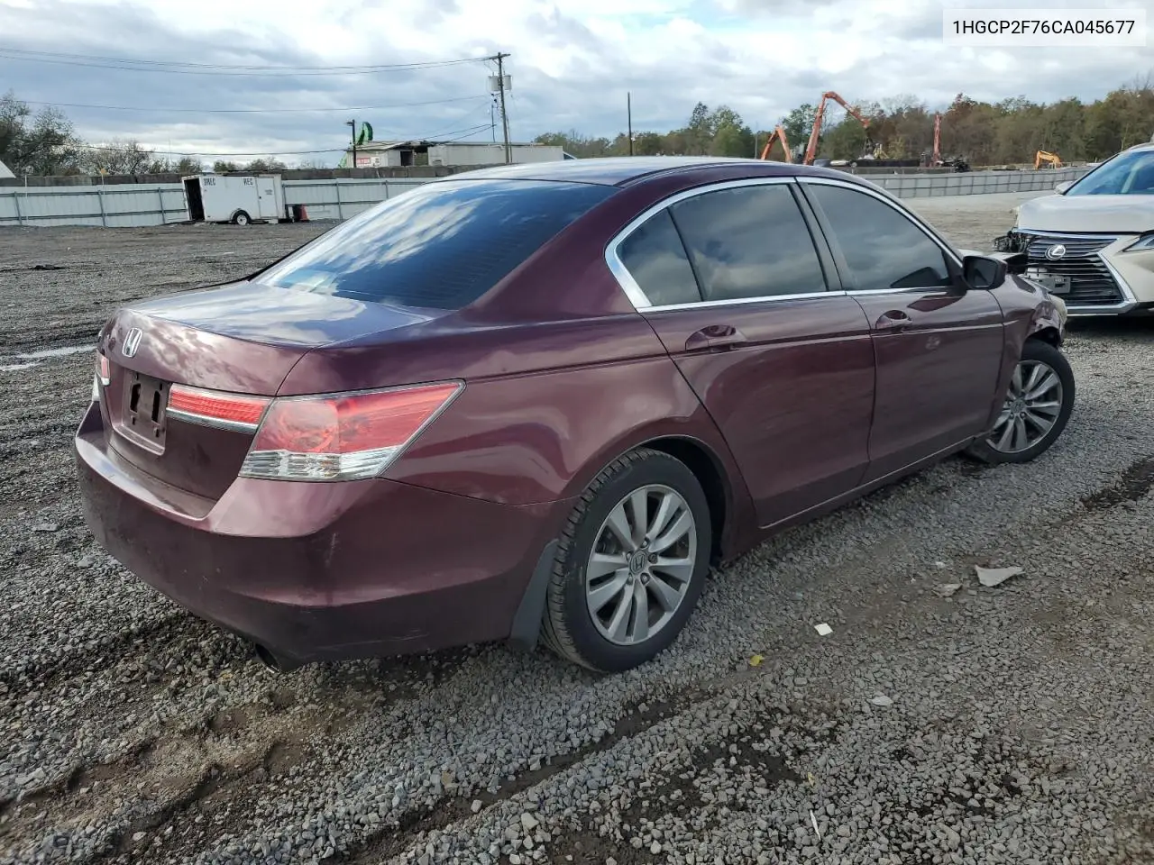 1HGCP2F76CA045677 2012 Honda Accord Ex