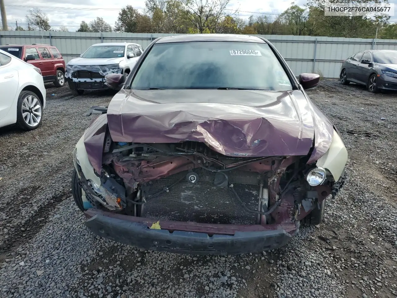 1HGCP2F76CA045677 2012 Honda Accord Ex
