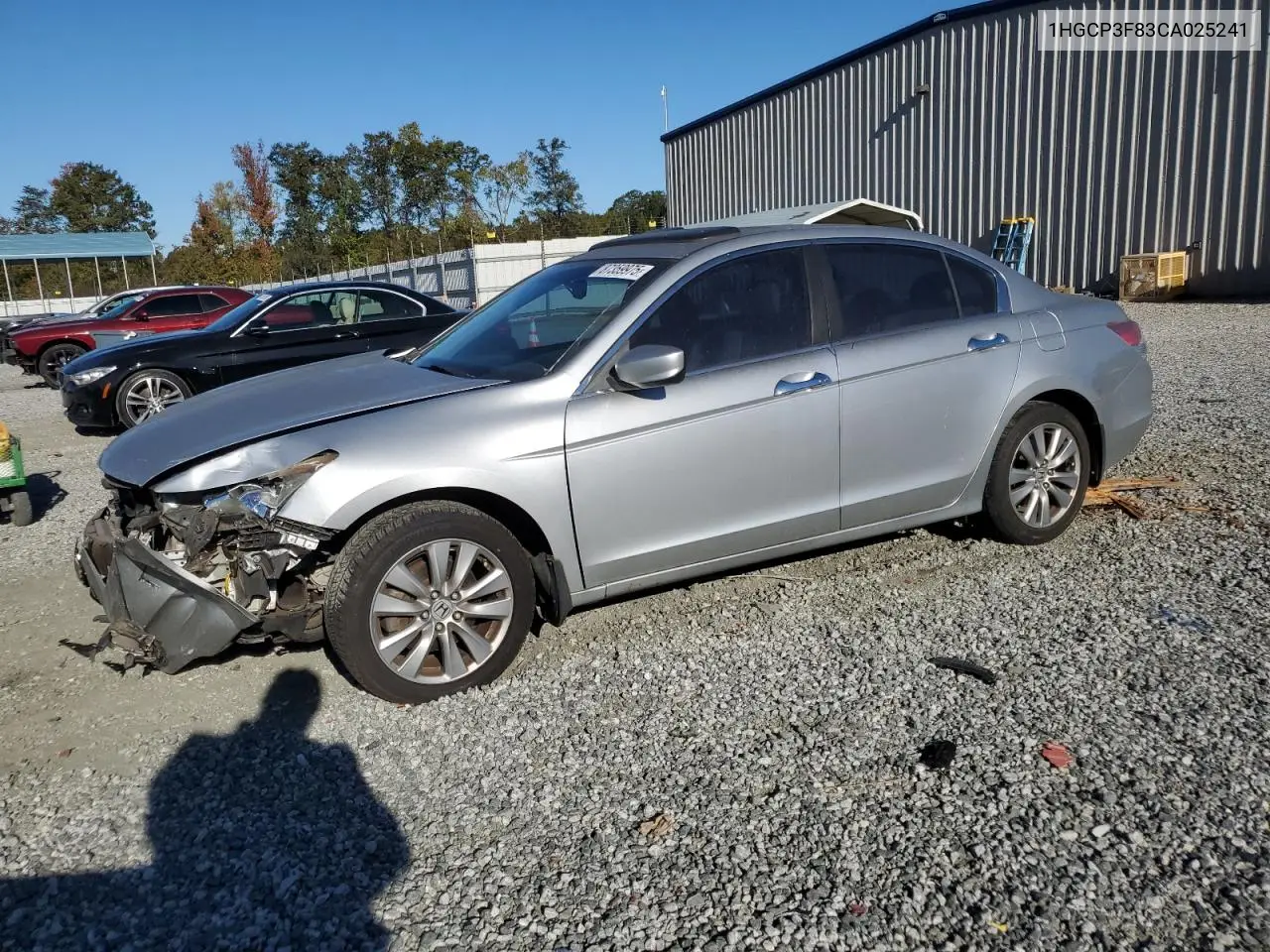 1HGCP3F83CA025241 2012 Honda Accord Exl