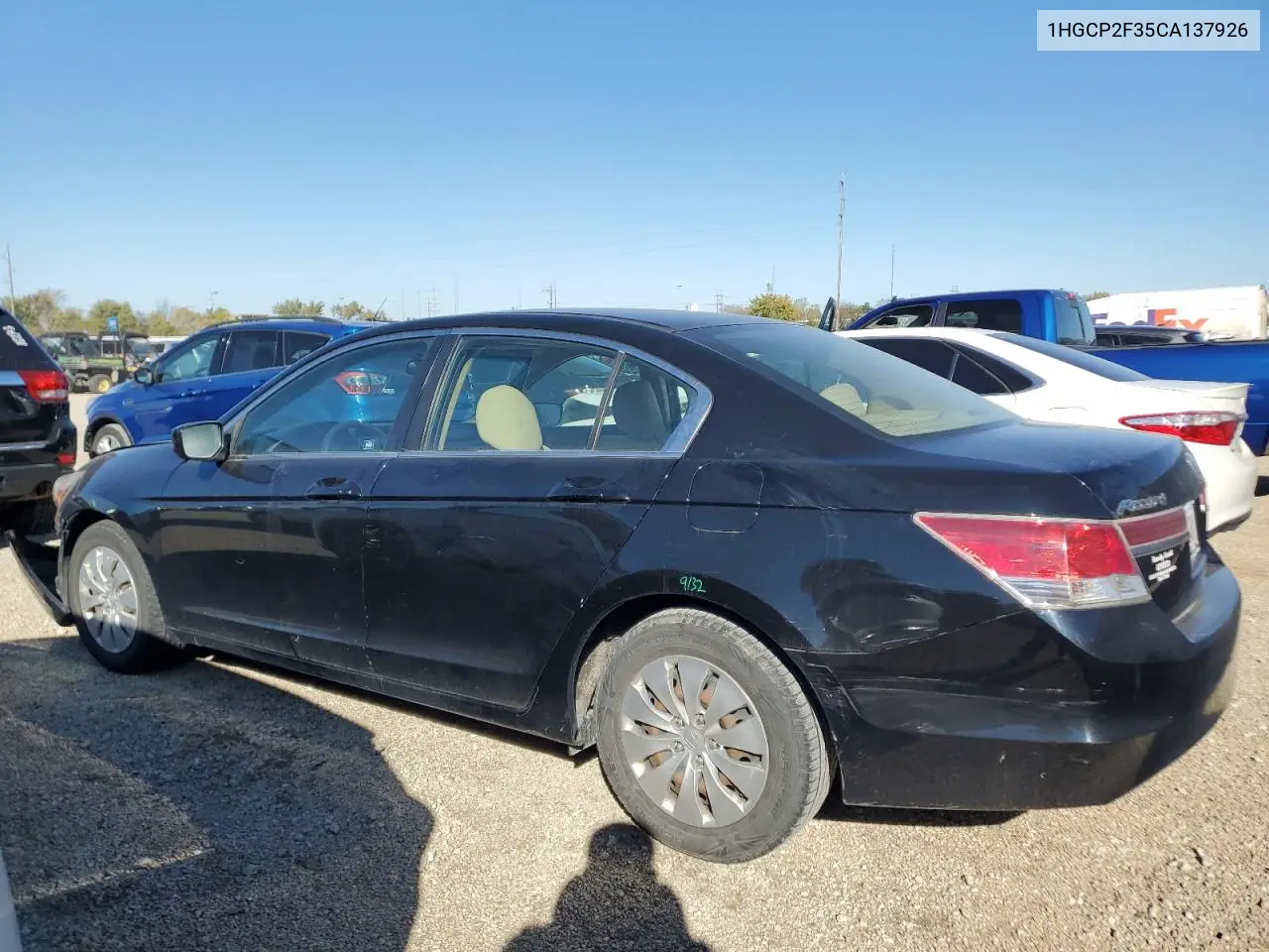 1HGCP2F35CA137926 2012 Honda Accord Lx