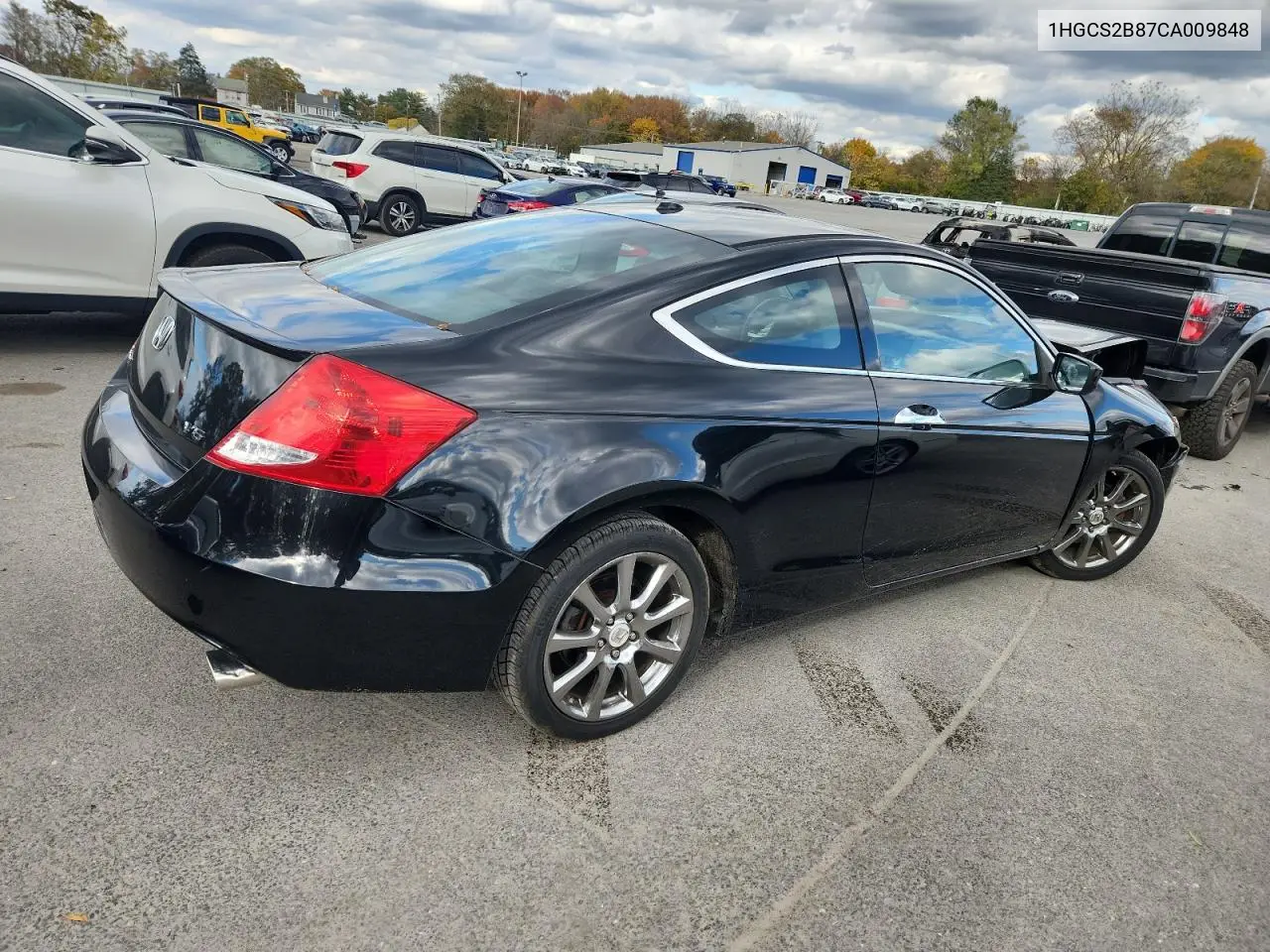1HGCS2B87CA009848 2012 Honda Accord Exl