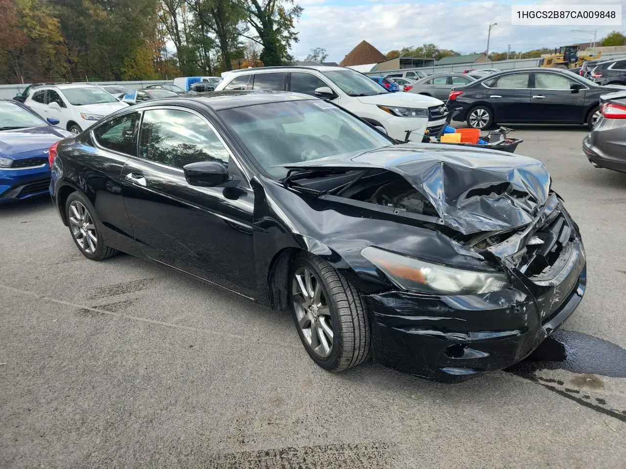 1HGCS2B87CA009848 2012 Honda Accord Exl
