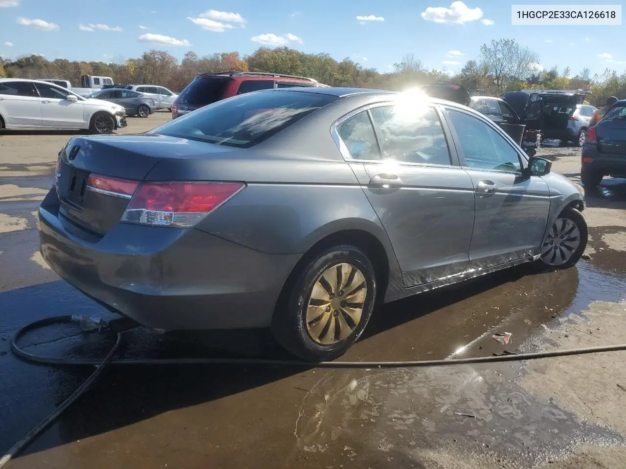 1HGCP2E33CA126618 2012 Honda Accord Lx