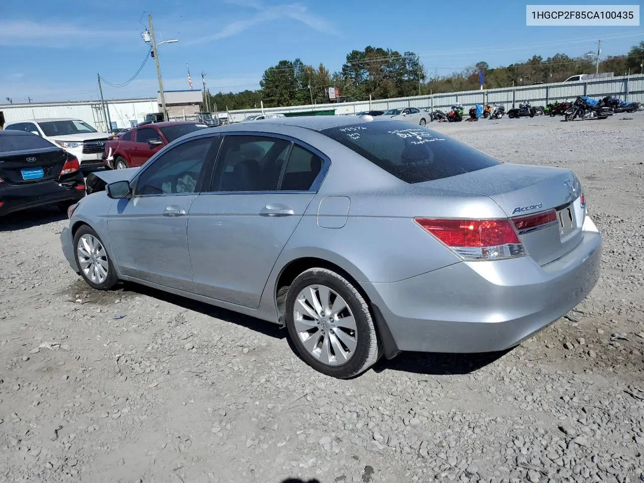 1HGCP2F85CA100435 2012 Honda Accord Exl