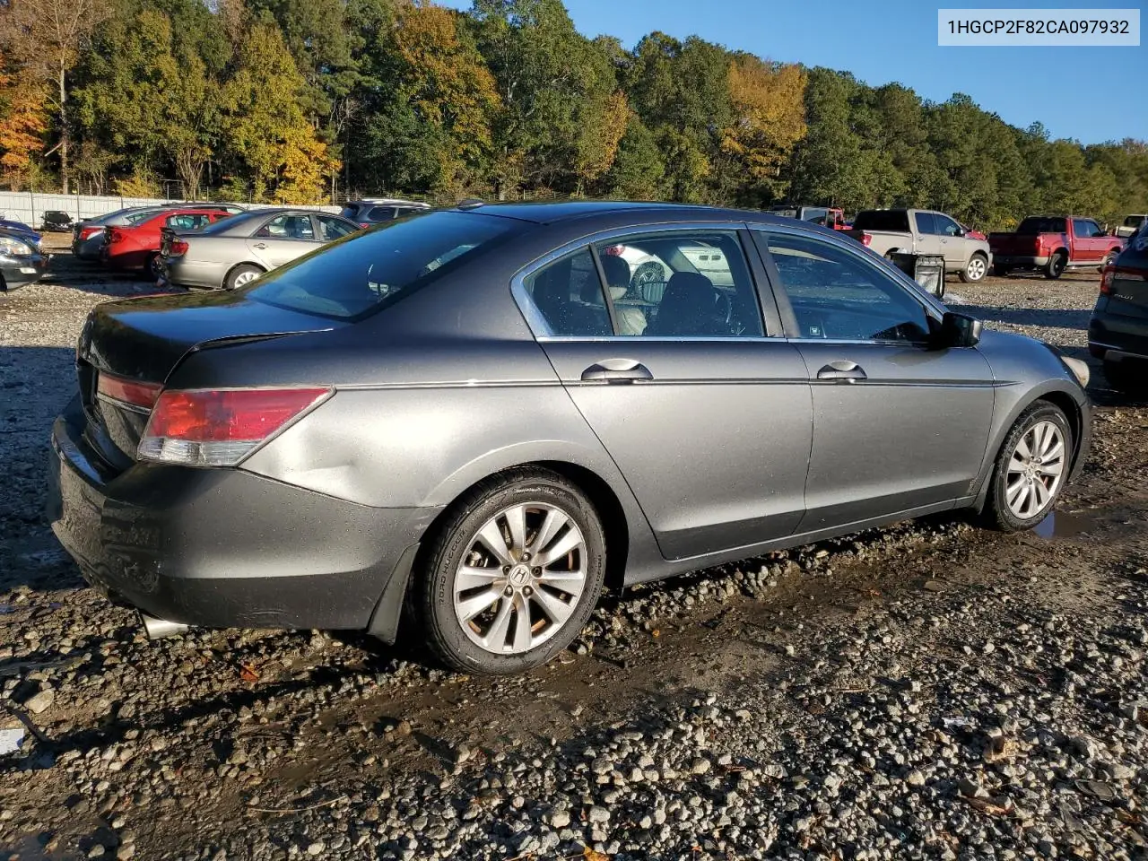 1HGCP2F82CA097932 2012 Honda Accord Exl