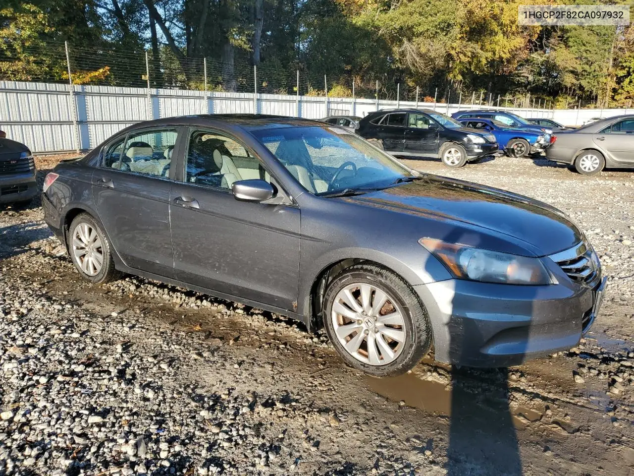 1HGCP2F82CA097932 2012 Honda Accord Exl