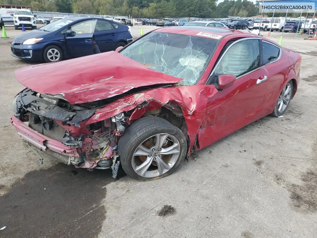 1HGCS2B8XCA004370 2012 Honda Accord Exl