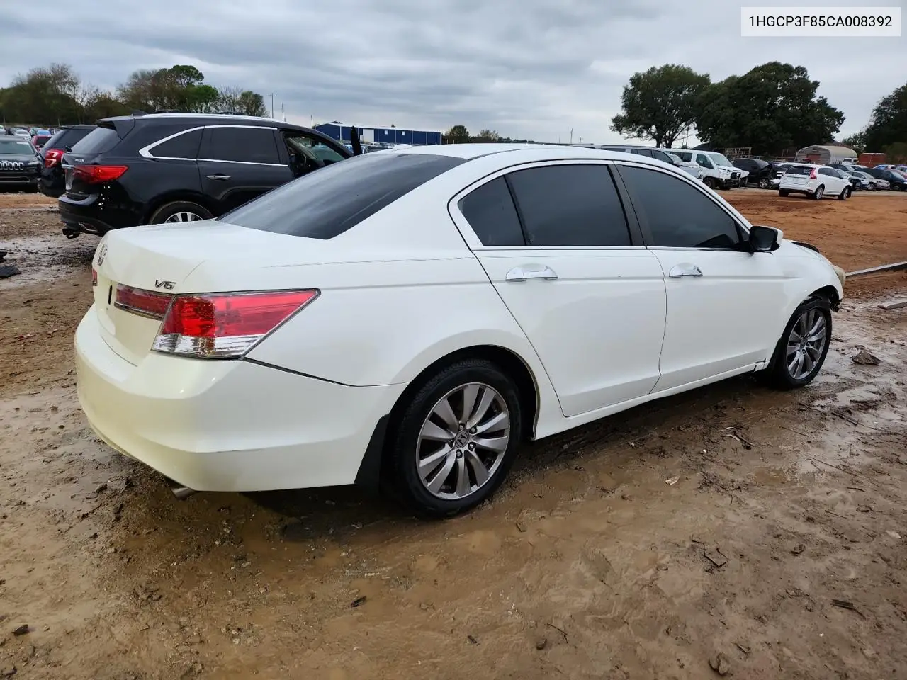 1HGCP3F85CA008392 2012 Honda Accord Exl