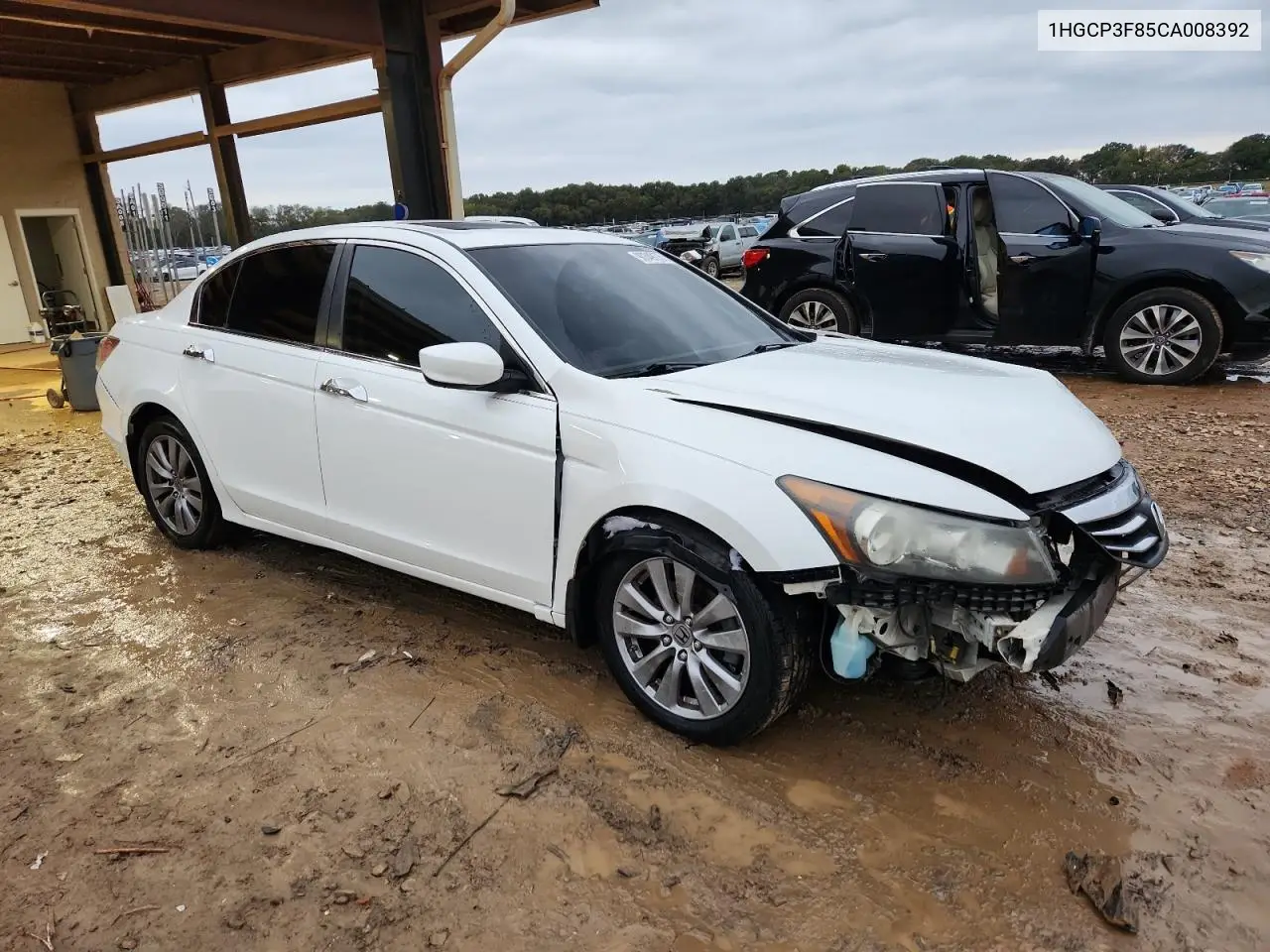 1HGCP3F85CA008392 2012 Honda Accord Exl
