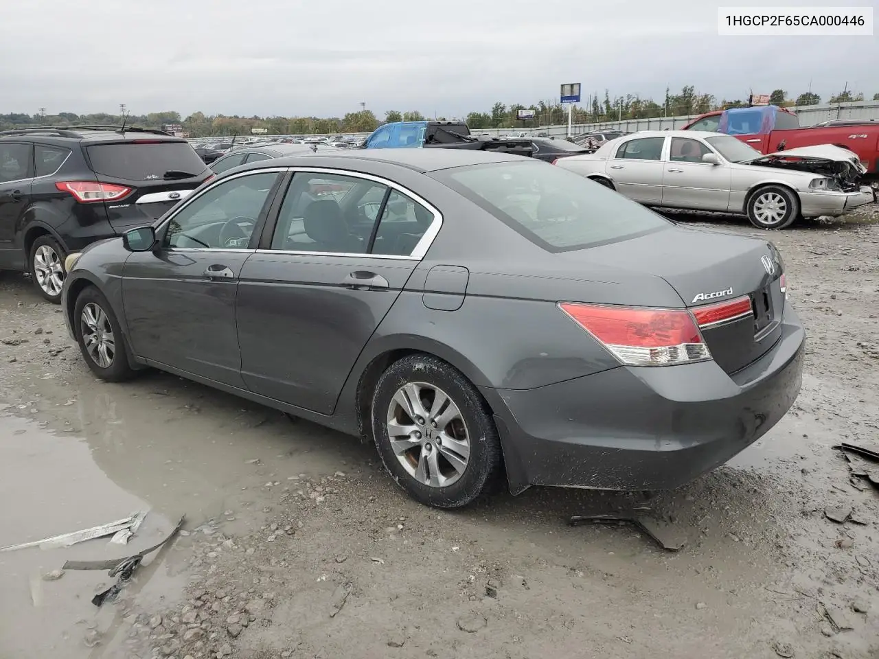 1HGCP2F65CA000446 2012 Honda Accord Se