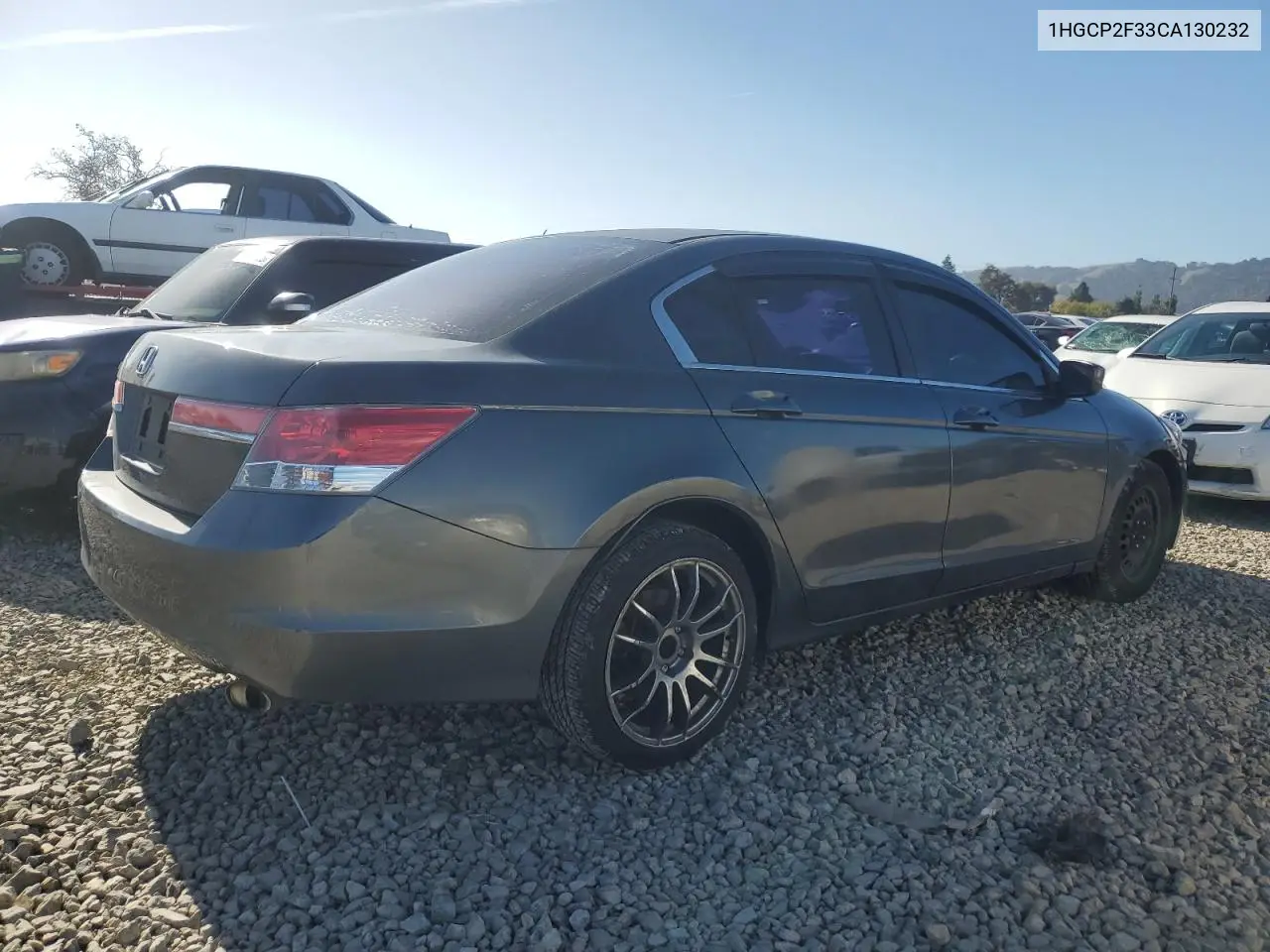 1HGCP2F33CA130232 2012 Honda Accord Lx
