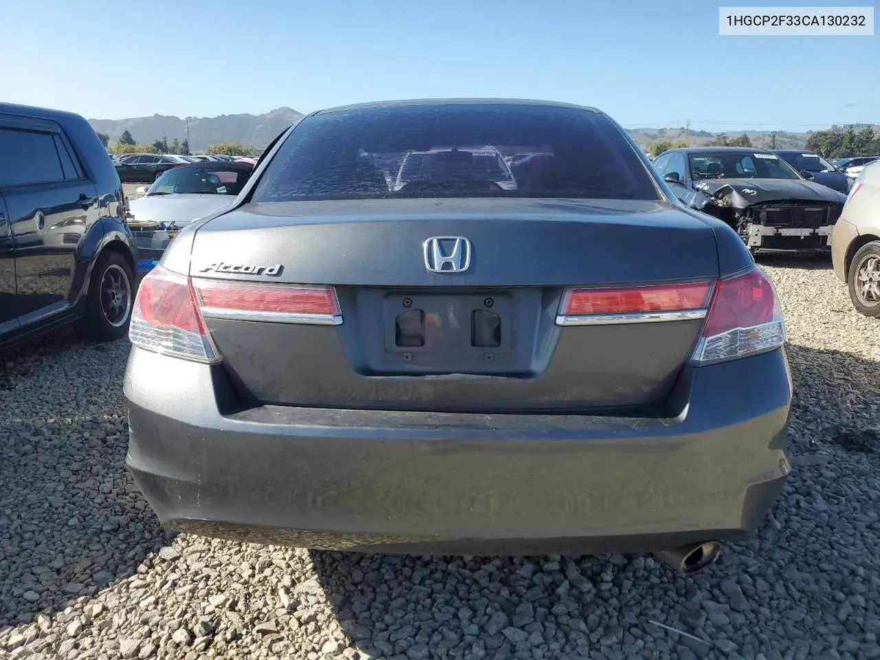 1HGCP2F33CA130232 2012 Honda Accord Lx