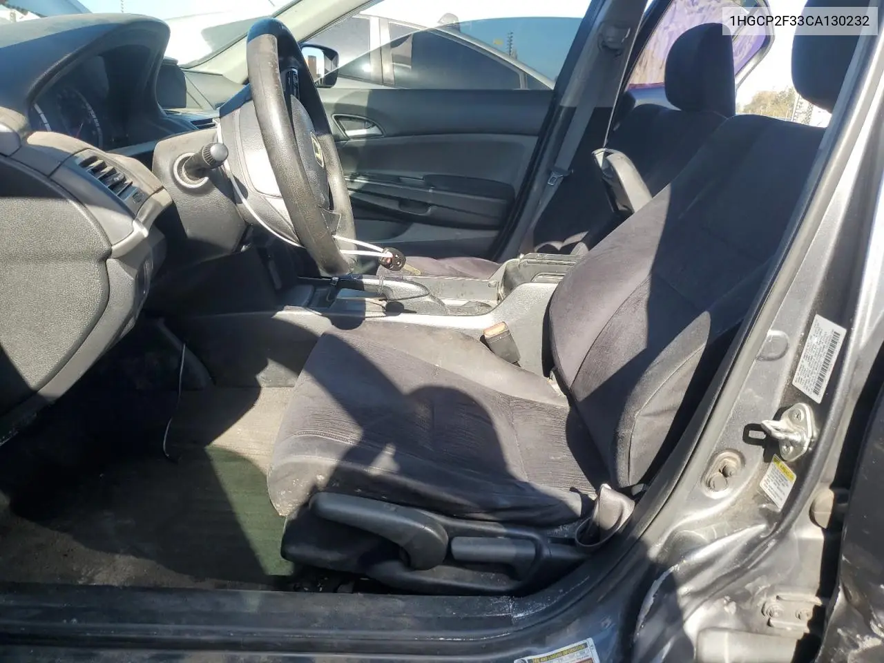 1HGCP2F33CA130232 2012 Honda Accord Lx
