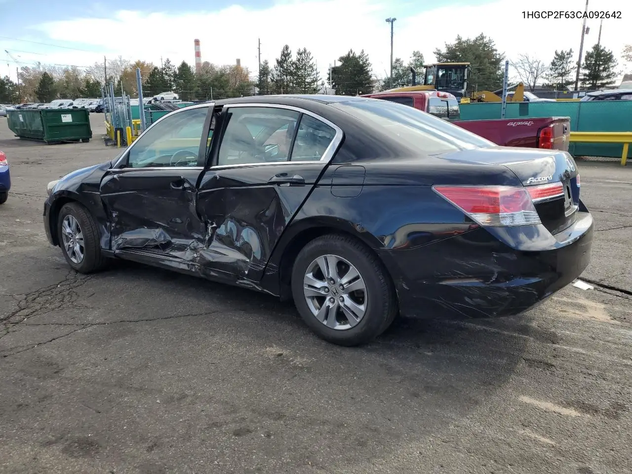 1HGCP2F63CA092642 2012 Honda Accord Se