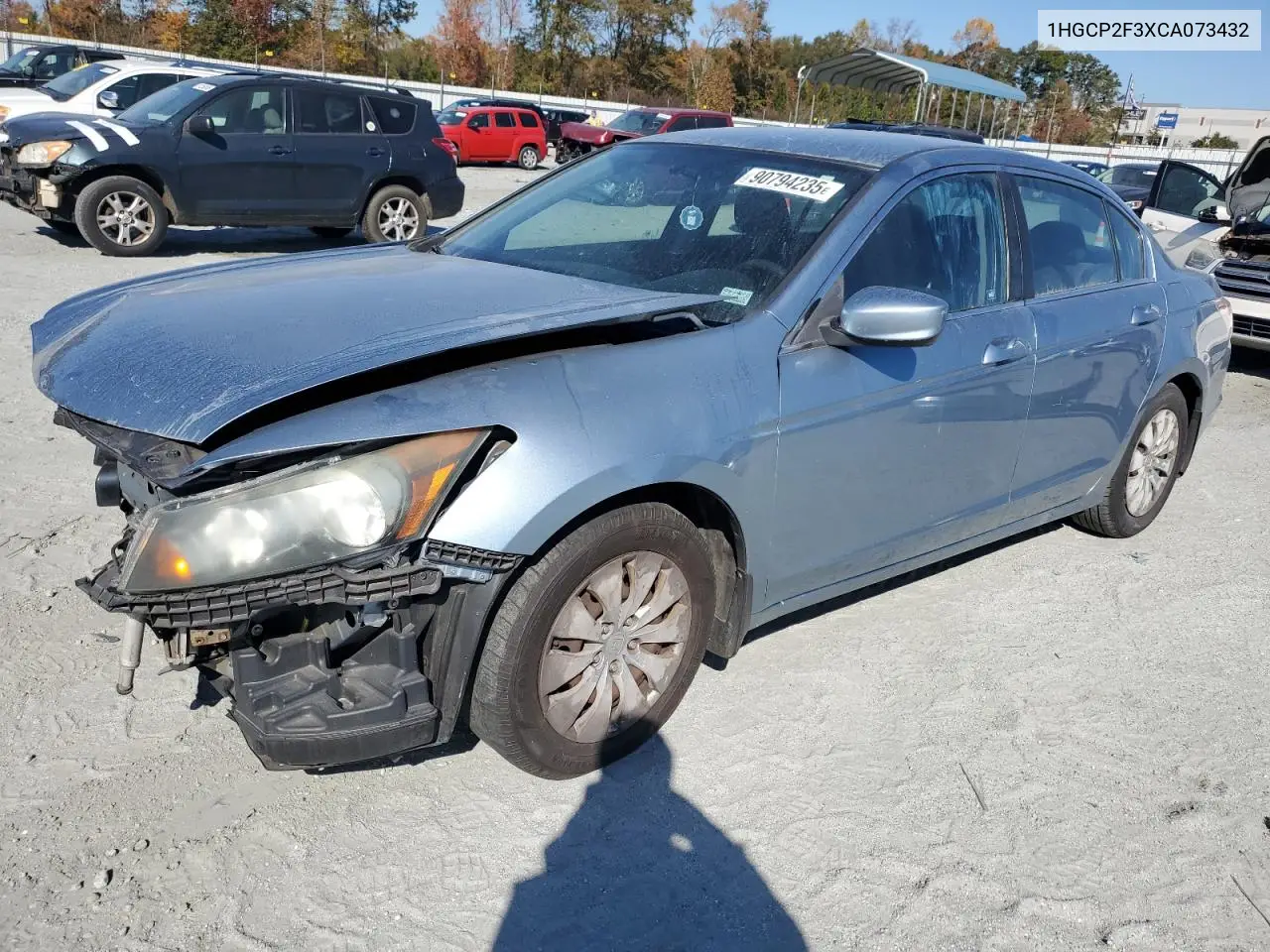 1HGCP2F3XCA073432 2012 Honda Accord Lx