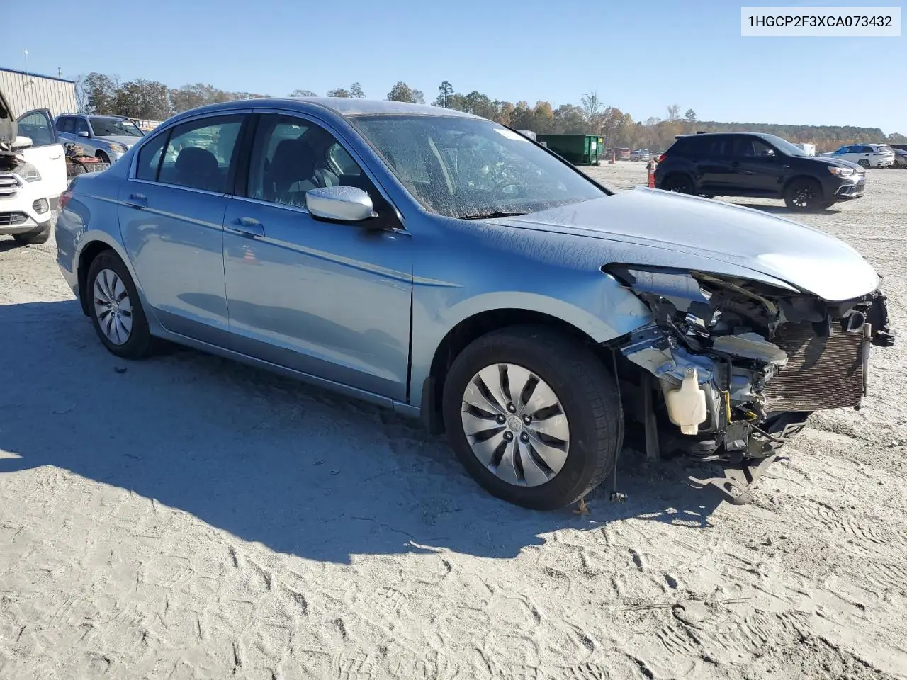 1HGCP2F3XCA073432 2012 Honda Accord Lx