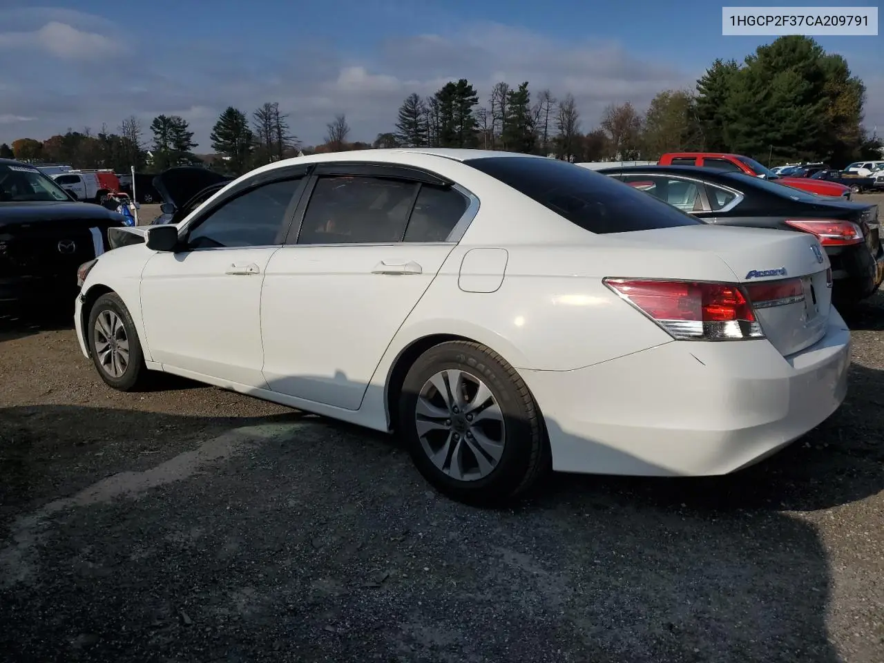 1HGCP2F37CA209791 2012 Honda Accord Lx