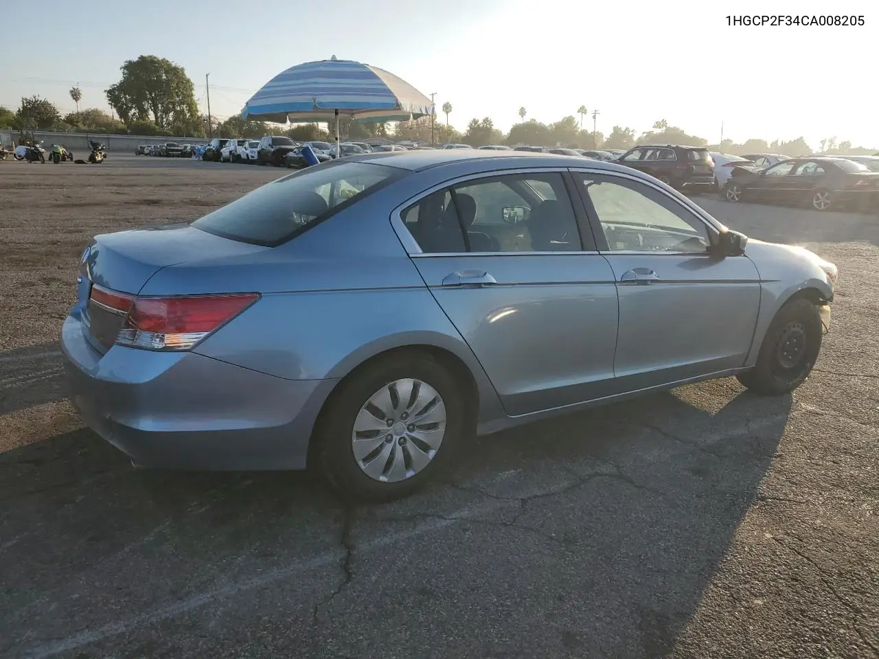 1HGCP2F34CA008205 2012 Honda Accord Lx