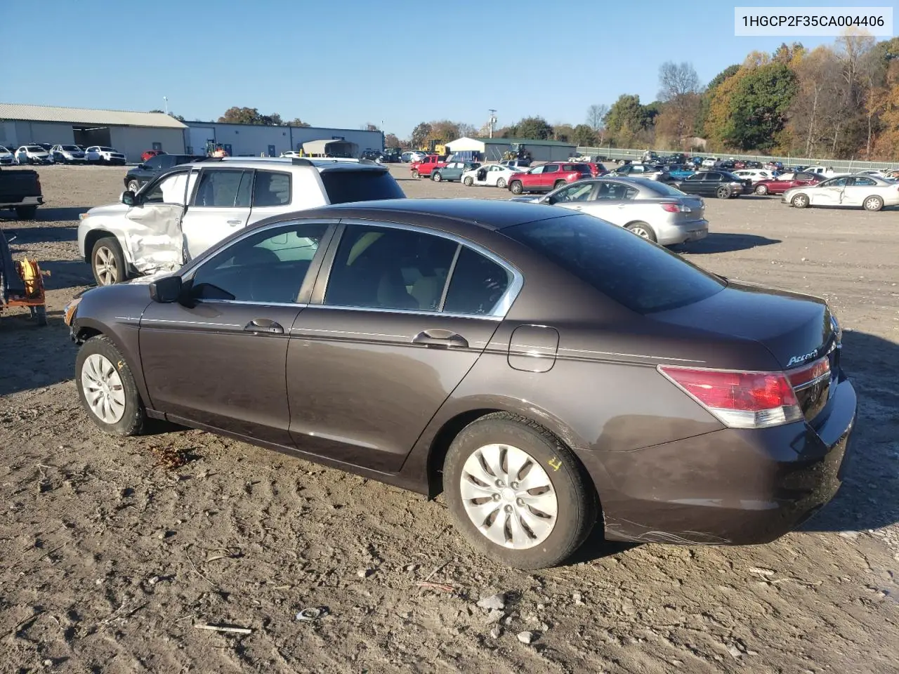 1HGCP2F35CA004406 2012 Honda Accord Lx