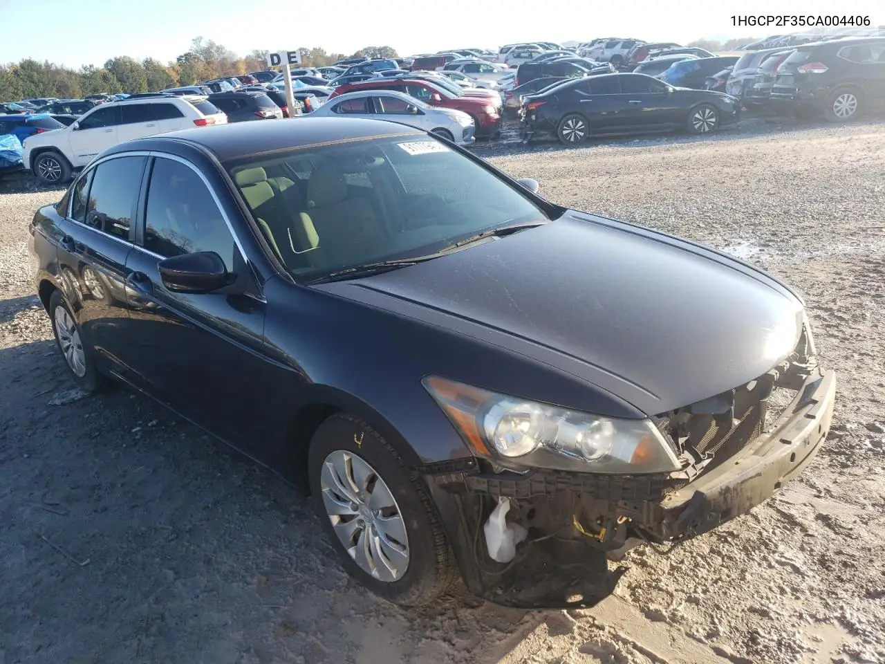 1HGCP2F35CA004406 2012 Honda Accord Lx