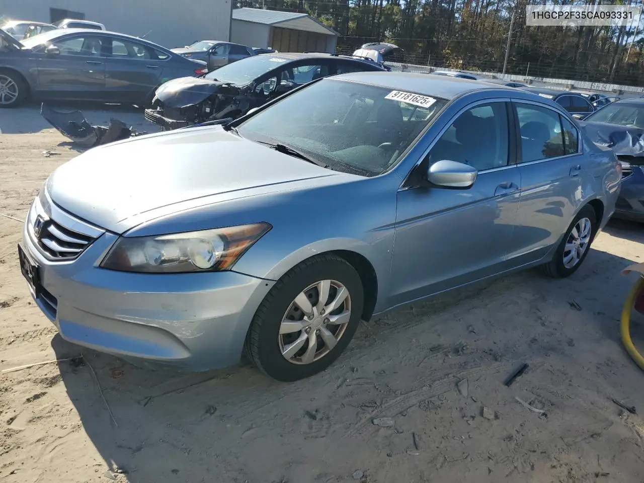 1HGCP2F35CA093331 2012 Honda Accord Lx
