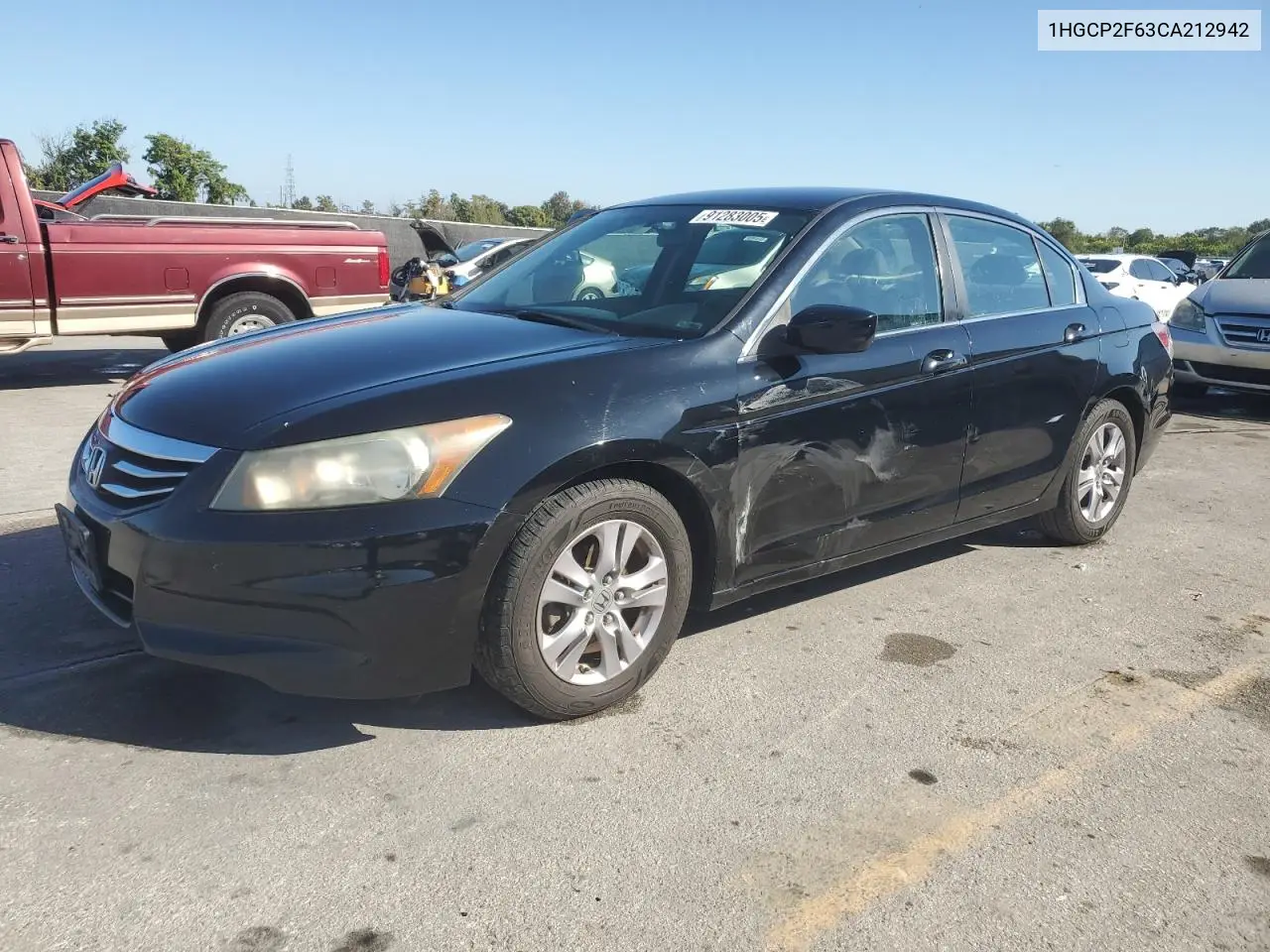 1HGCP2F63CA212942 2012 Honda Accord Se