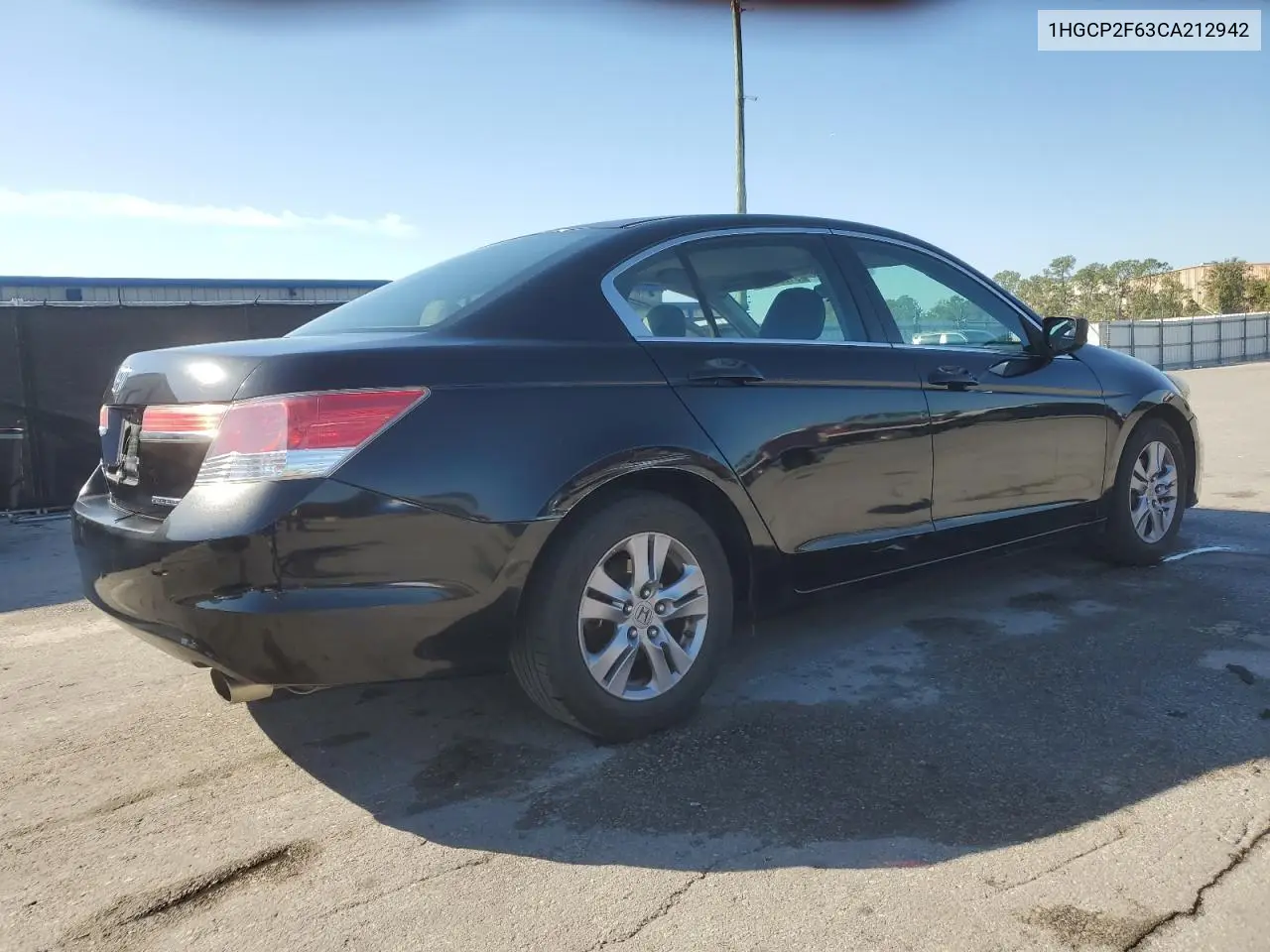 1HGCP2F63CA212942 2012 Honda Accord Se